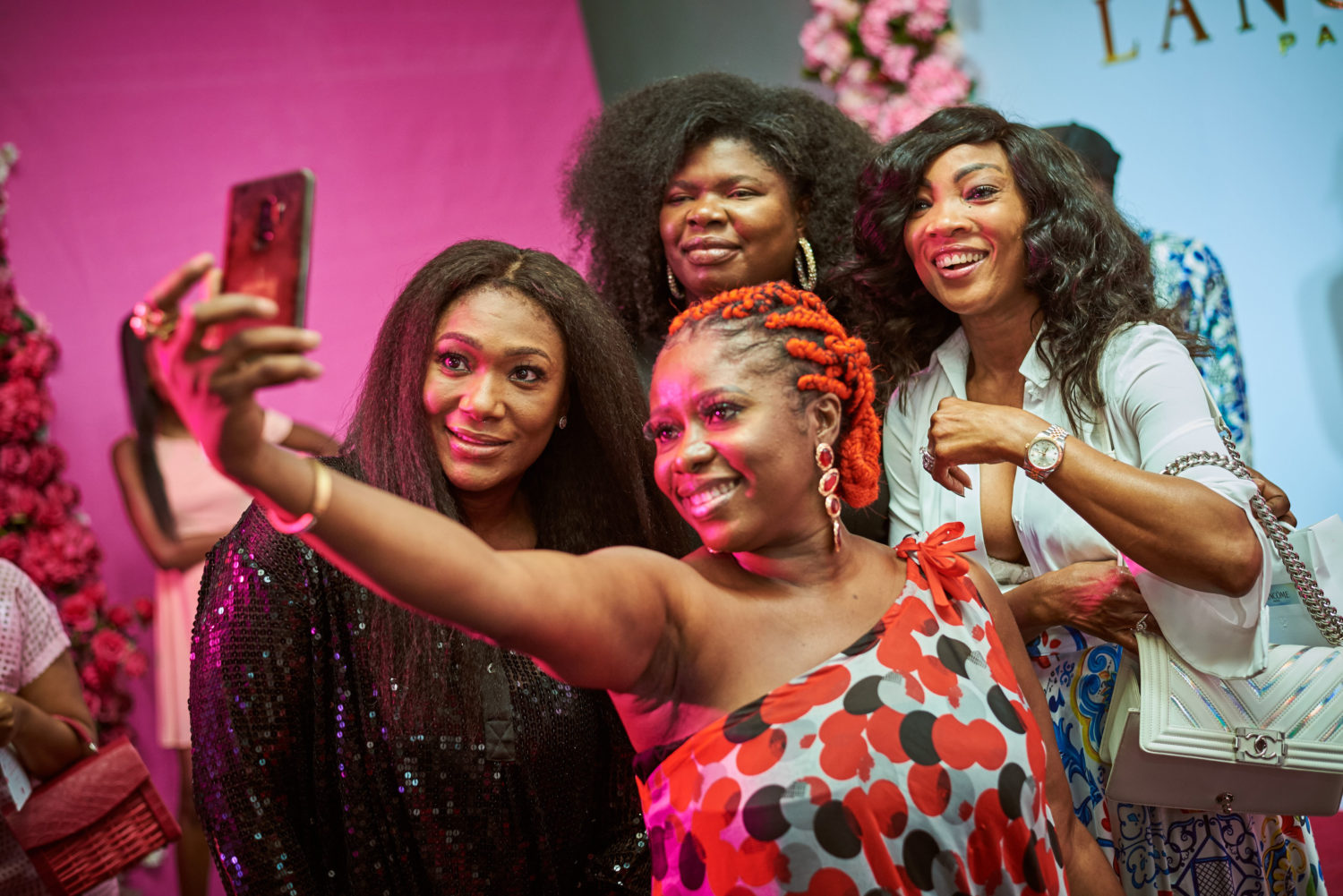 From The Pink Carpet to The Photo Booth At Lancôme’s New Fragrance Launch In Lagos, Here’s Every Photo Worth Seeing