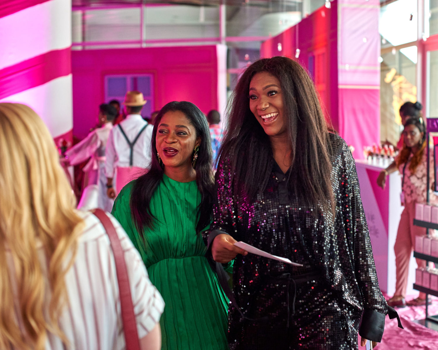 From The Pink Carpet to The Photo Booth At Lancôme’s New Fragrance Launch In Lagos, Here’s Every Photo Worth Seeing