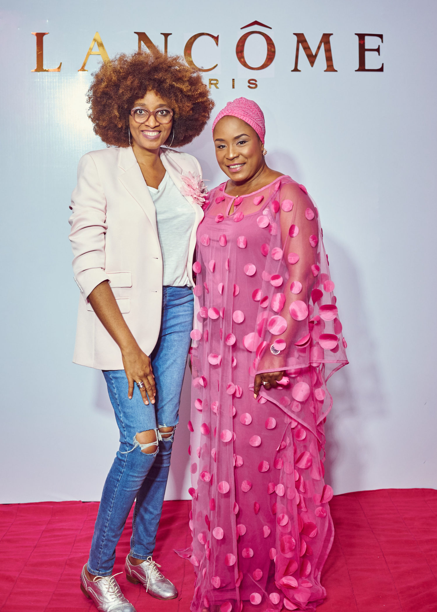 From The Pink Carpet to The Photo Booth At Lancôme’s New Fragrance Launch In Lagos, Here’s Every Photo Worth Seeing