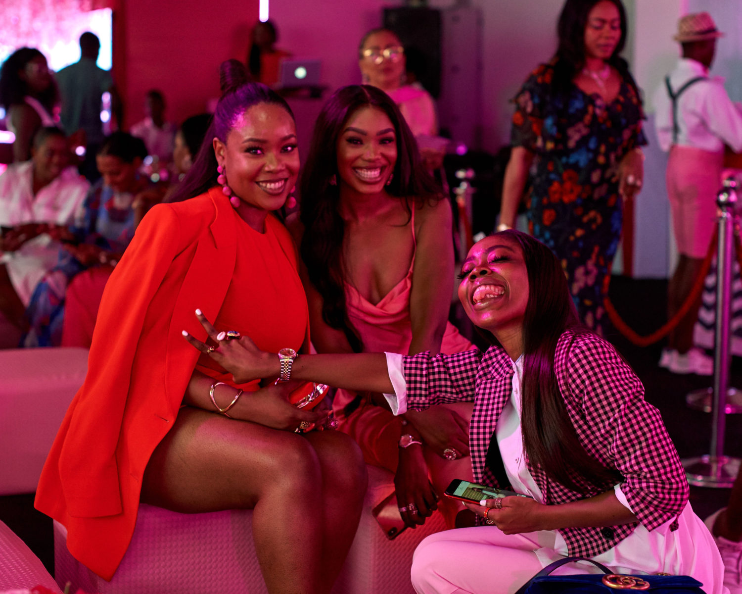 From The Pink Carpet to The Photo Booth At Lancôme’s New Fragrance Launch In Lagos, Here’s Every Photo Worth Seeing