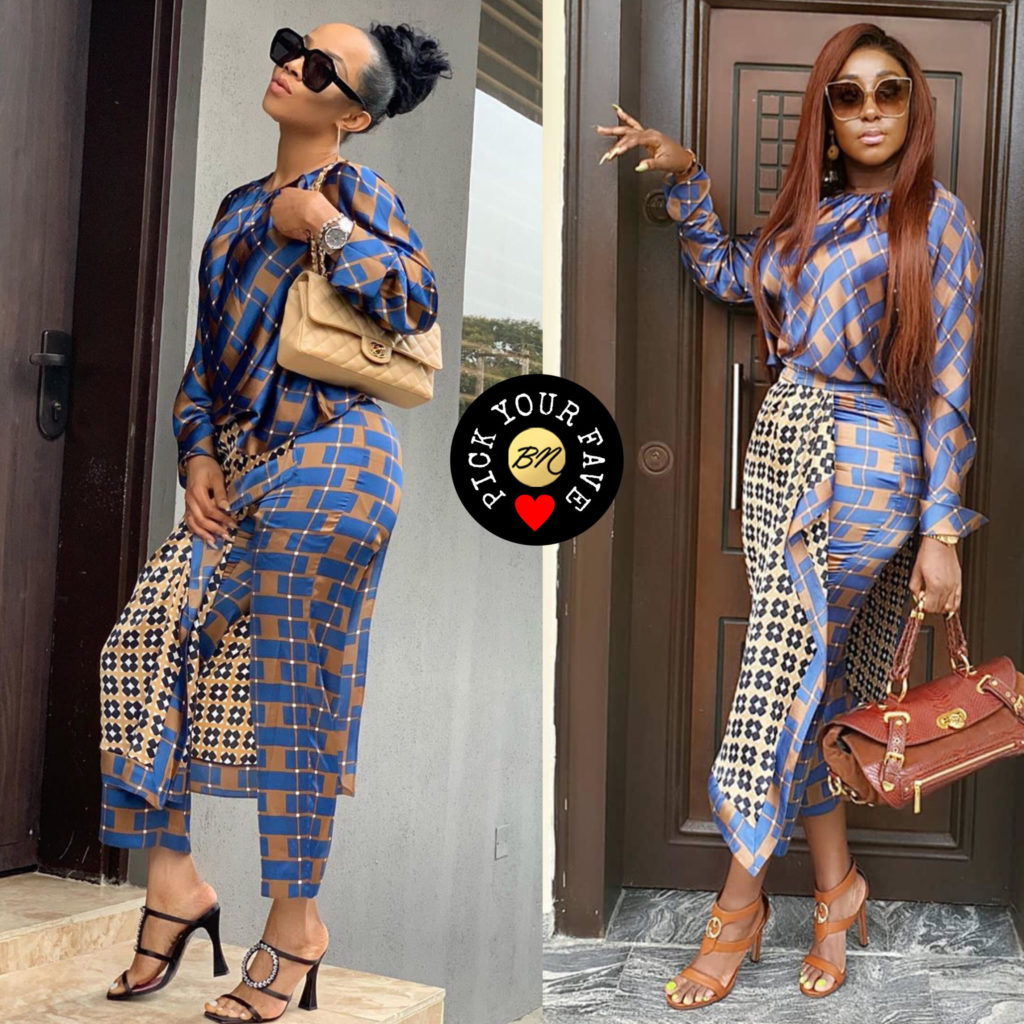 We Spotted Ini Edo and Toke Makinwa In A Summer Must-Have Zara Piece ...