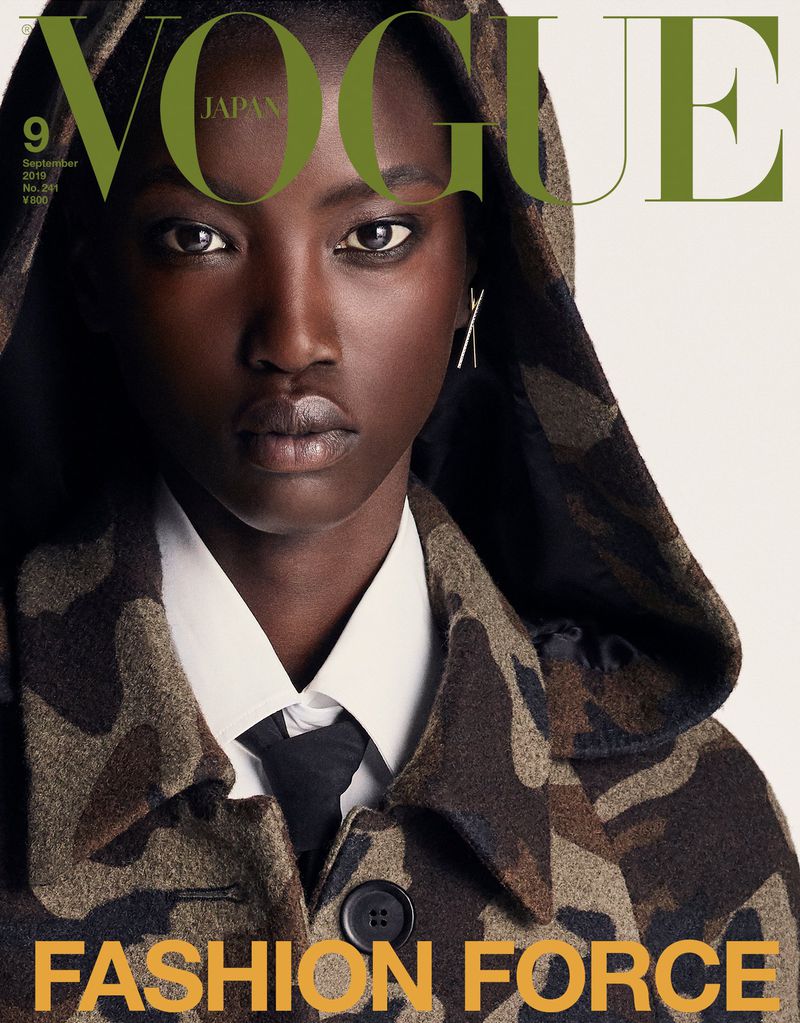 Adut Akech & Anok Yai Totally Diversified This Vogue Japan Cover! | BN Style