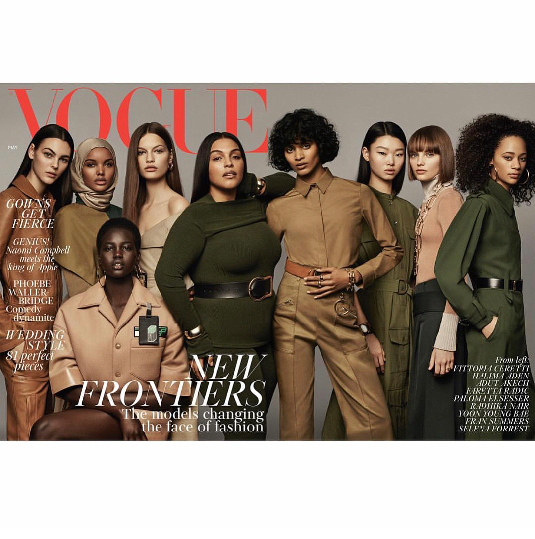 Adut Akech Is Dominating The Fashion World, One Vogue Cover At A Time ...