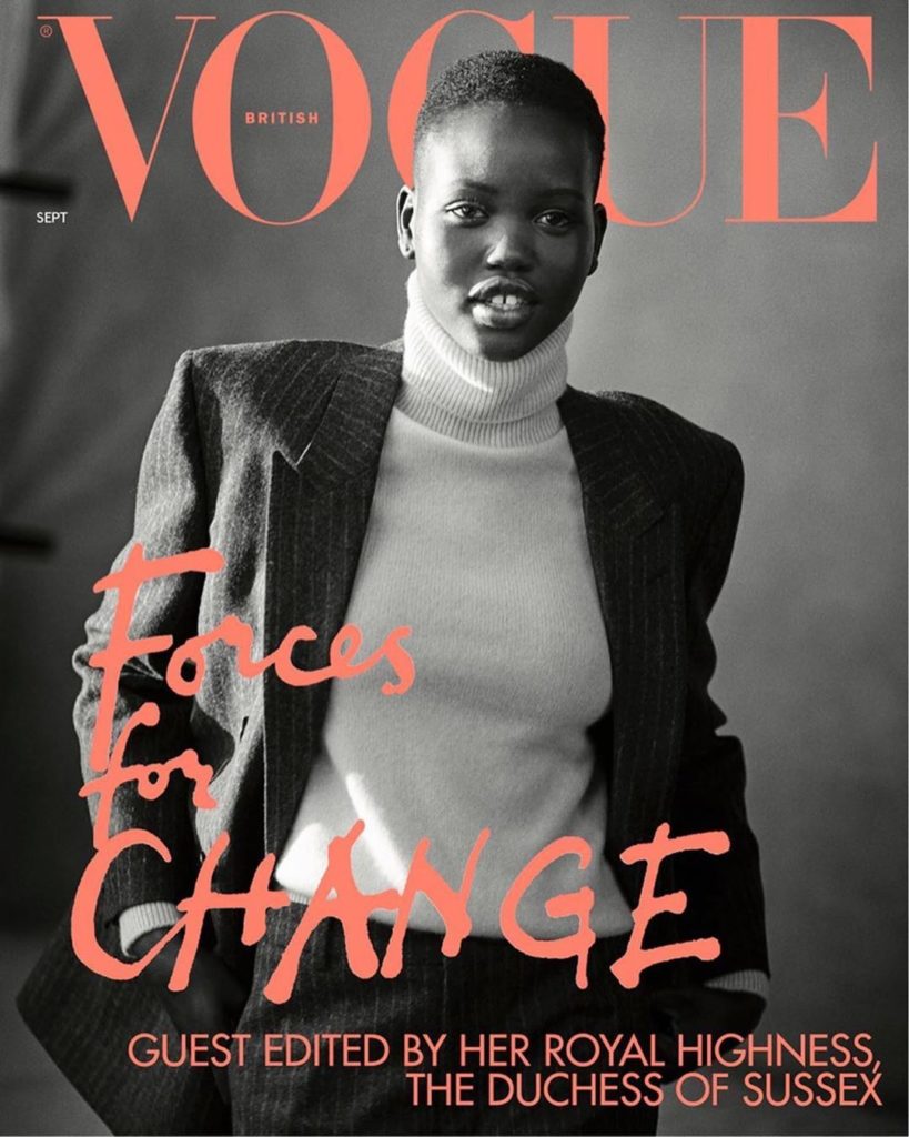 Adut Akech Is Dominating The Fashion World, One Vogue Cover At A Time ...