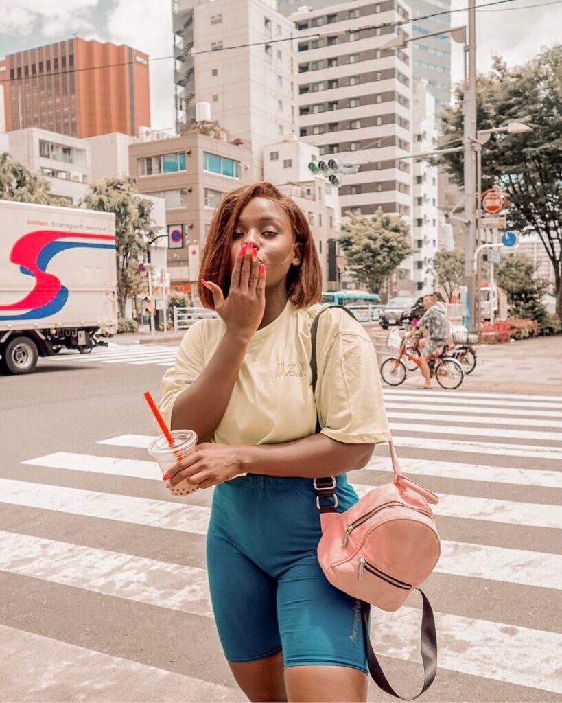 Lydia Dinga's Secrets to Looking Stylish And Living Your Best Life On Holiday in Japan