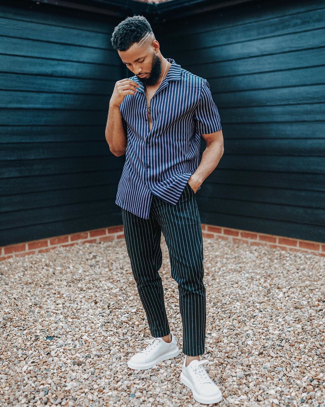 This Look By Mazi Chukz Will Definitely Inspire You To Get Your Stripes ...