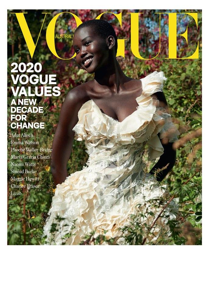 Adut Akech Lands Her First Cover For 2020 & It's Australian Vogue's ...