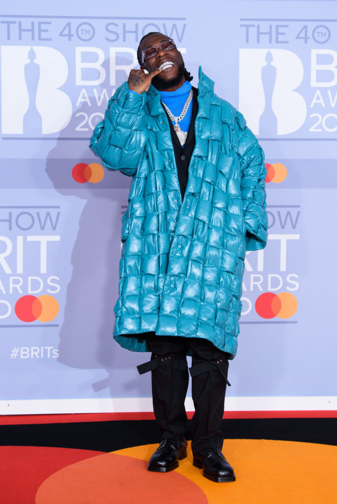 Burna Boy Stole The Spotlight At The BRIT Awards 2020 In A Bright