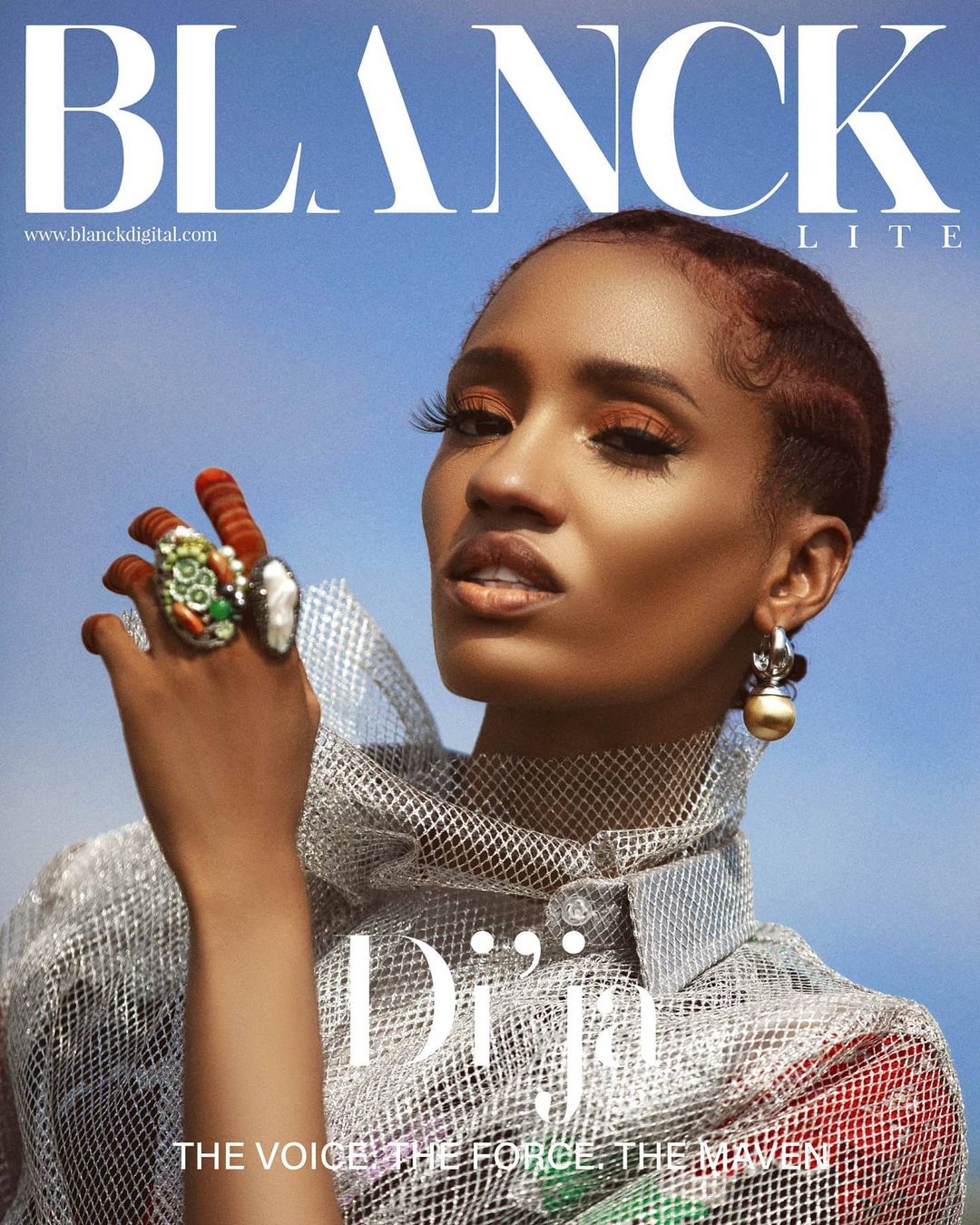 Di'Ja Is The Stunning Cover Girl For Blanck Magazine’s Latest Issue ...