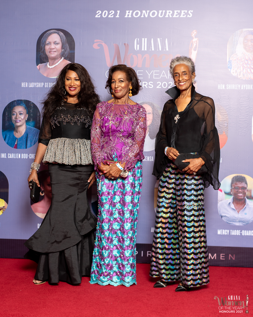 Check out all the FAB red carpet looks at glitz Africa’s “Ghana Women Of The Year Honours ’21”, EntertainmentSA News South Africa