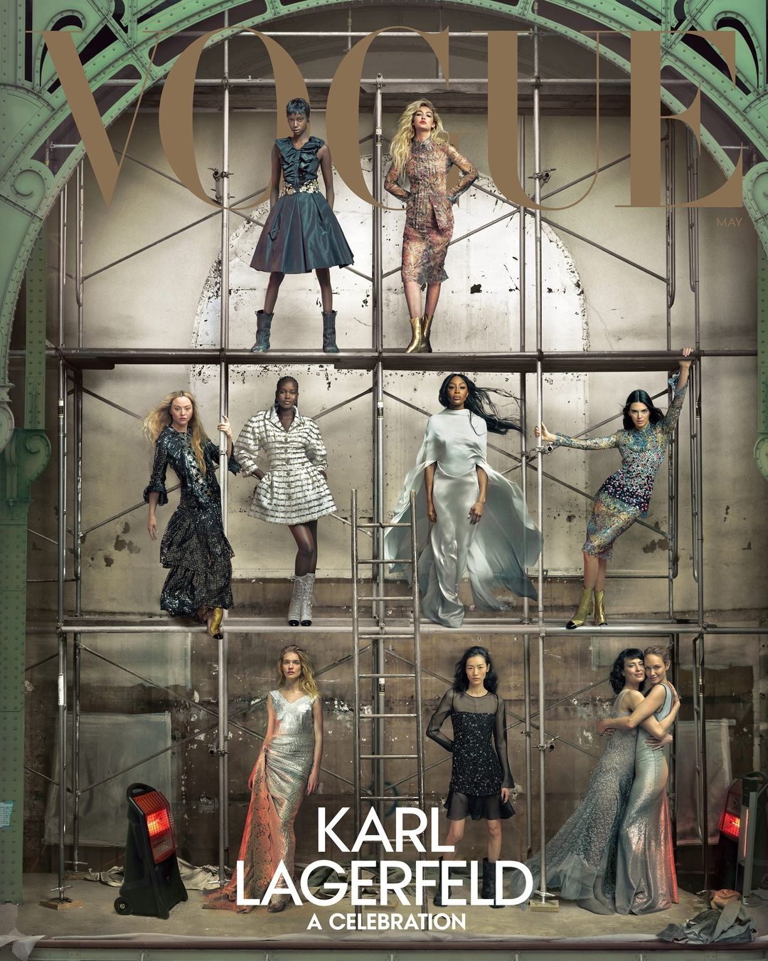 Karl Lagerfeld's Favourite Supermodels: Anok Yai, Adut Akech Bior, Naomi  Campbell & 7 Others Cover Vogue's May Issue