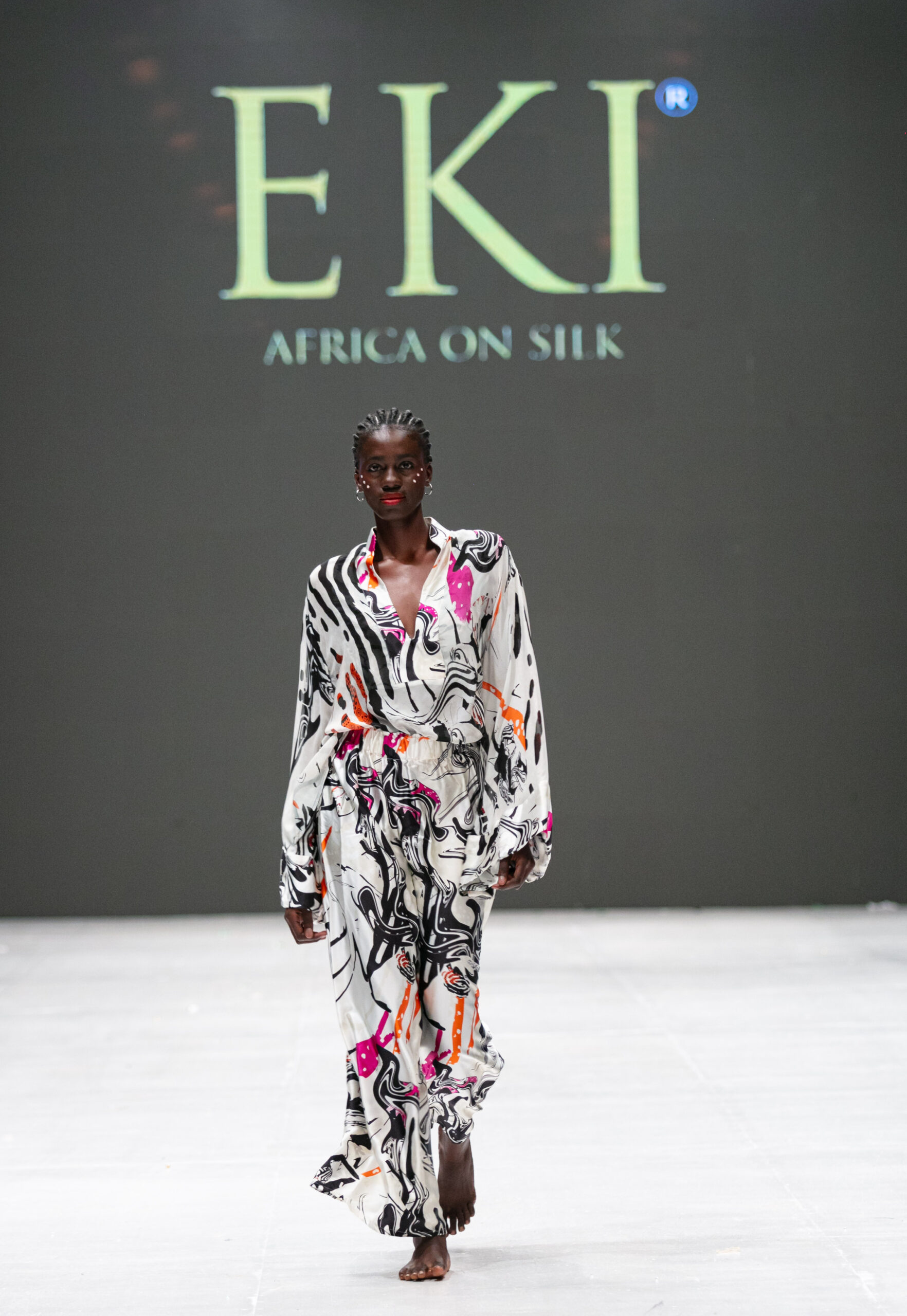 Lagos Fashion Week 2023 EKI (Africa on Silk) BN Style