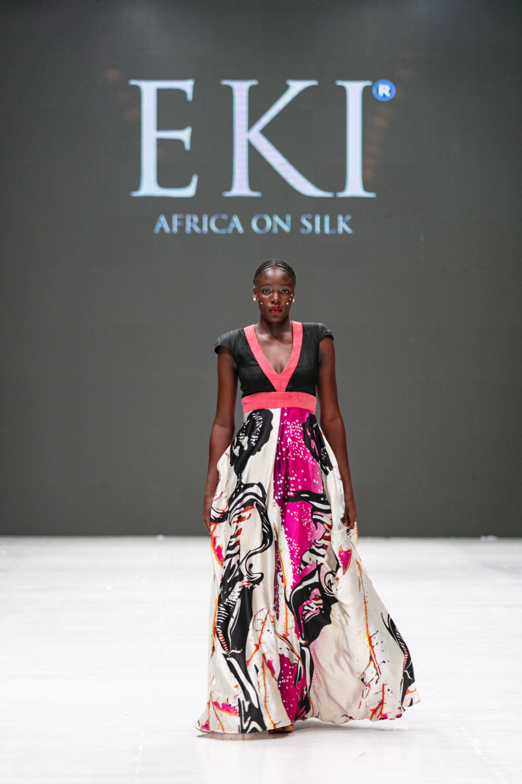 Lagos Fashion Week 2023 EKI (Africa on Silk) BN Style