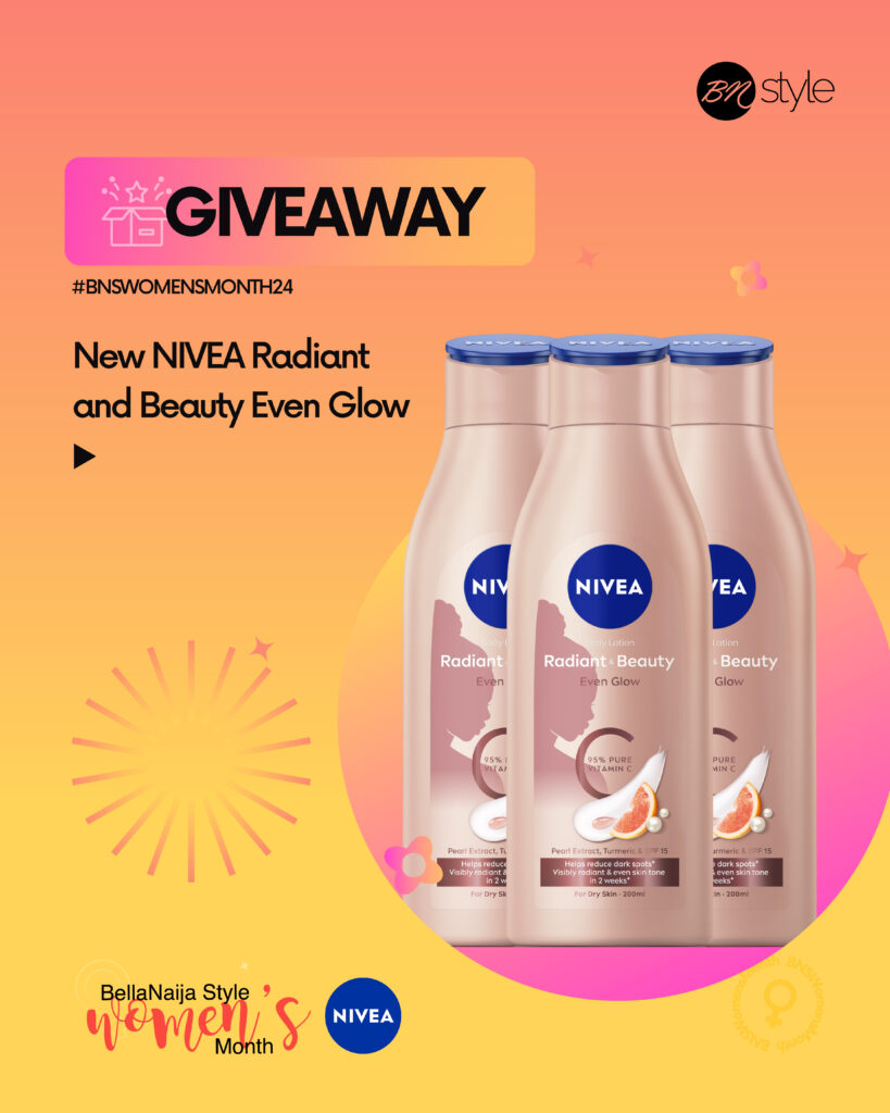 Win a FREE NIVEA Radiant & Beauty Even Glow Lotion in This Giveaway