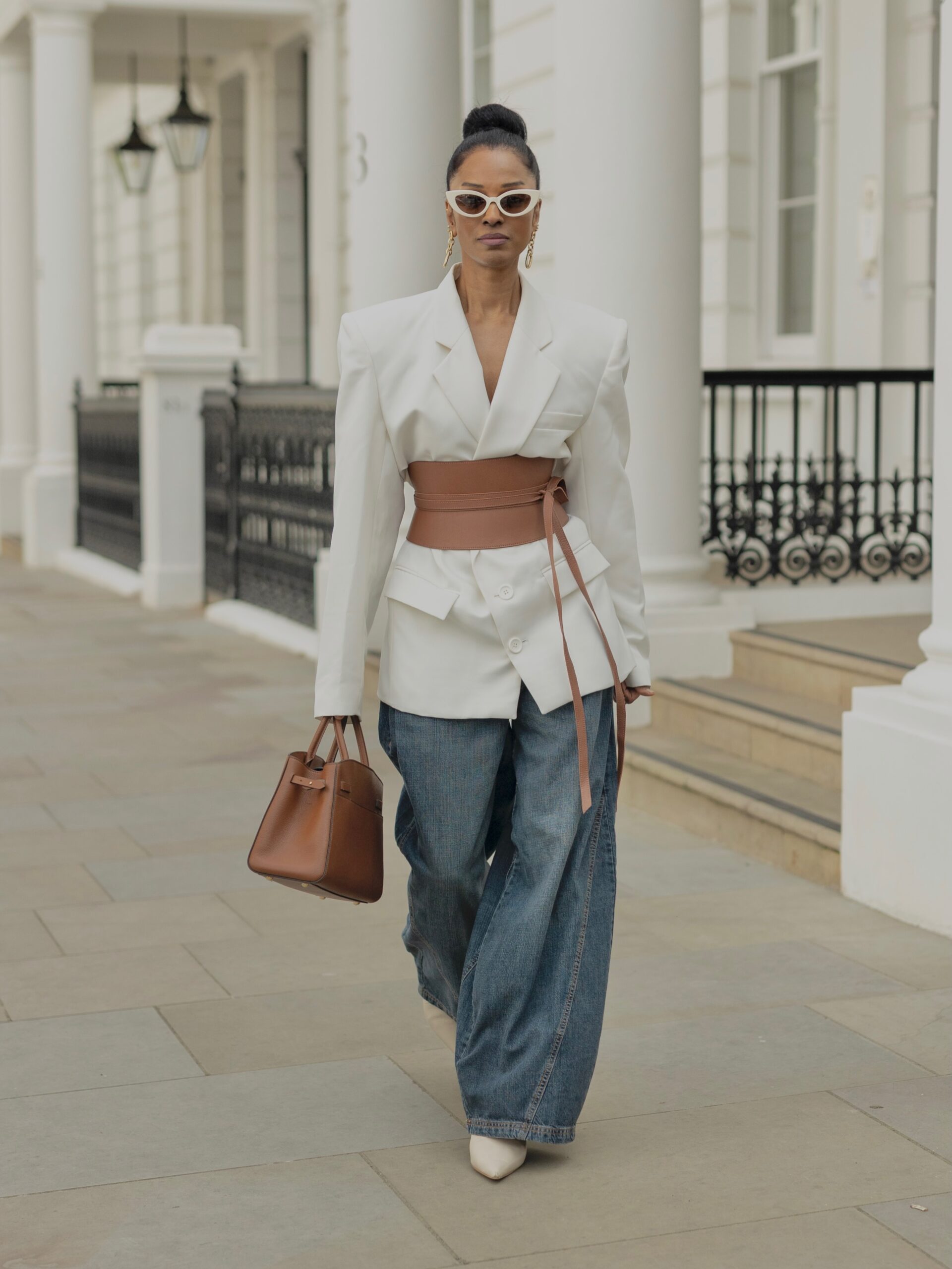 Oversized-Blazer-Obi-Corset-Belt-Workwear-Styling