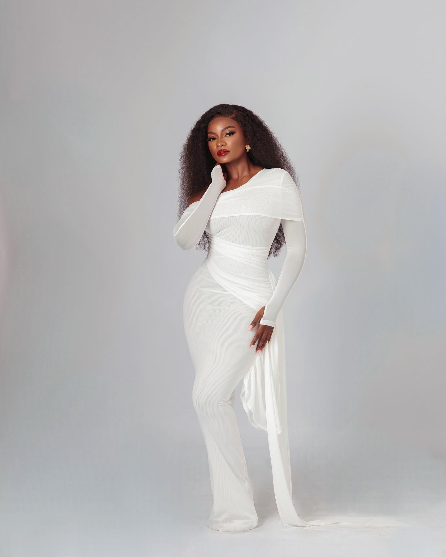 White birthday dress