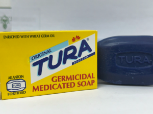 Original Tura Medicated Soap packaging sold in Nigeria