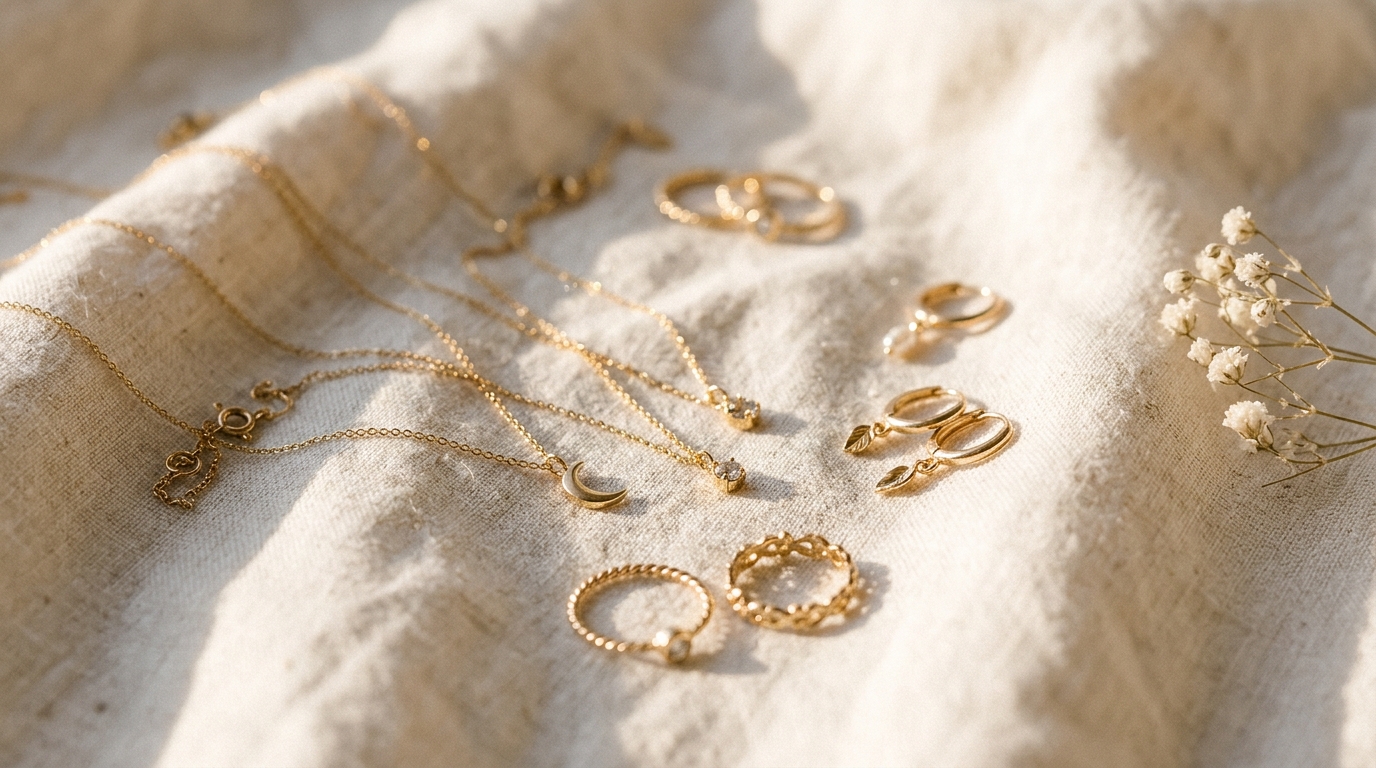 Gold jewellery