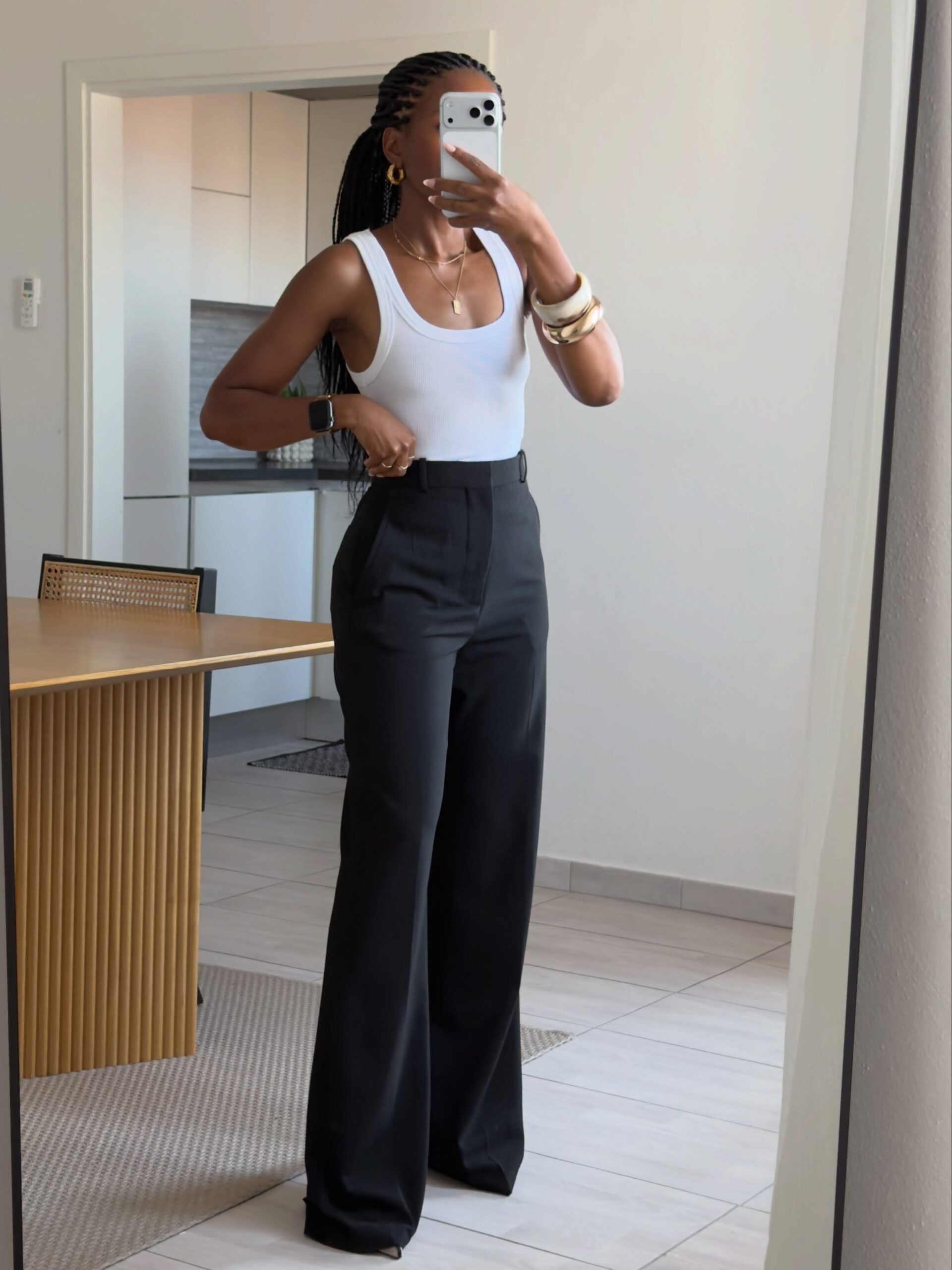 Tailored trousers